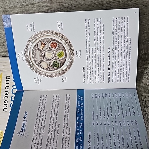 Lot of 12 - Passover Haggadah Maxwell House 2023 Edition Books - Picture 4 of 4